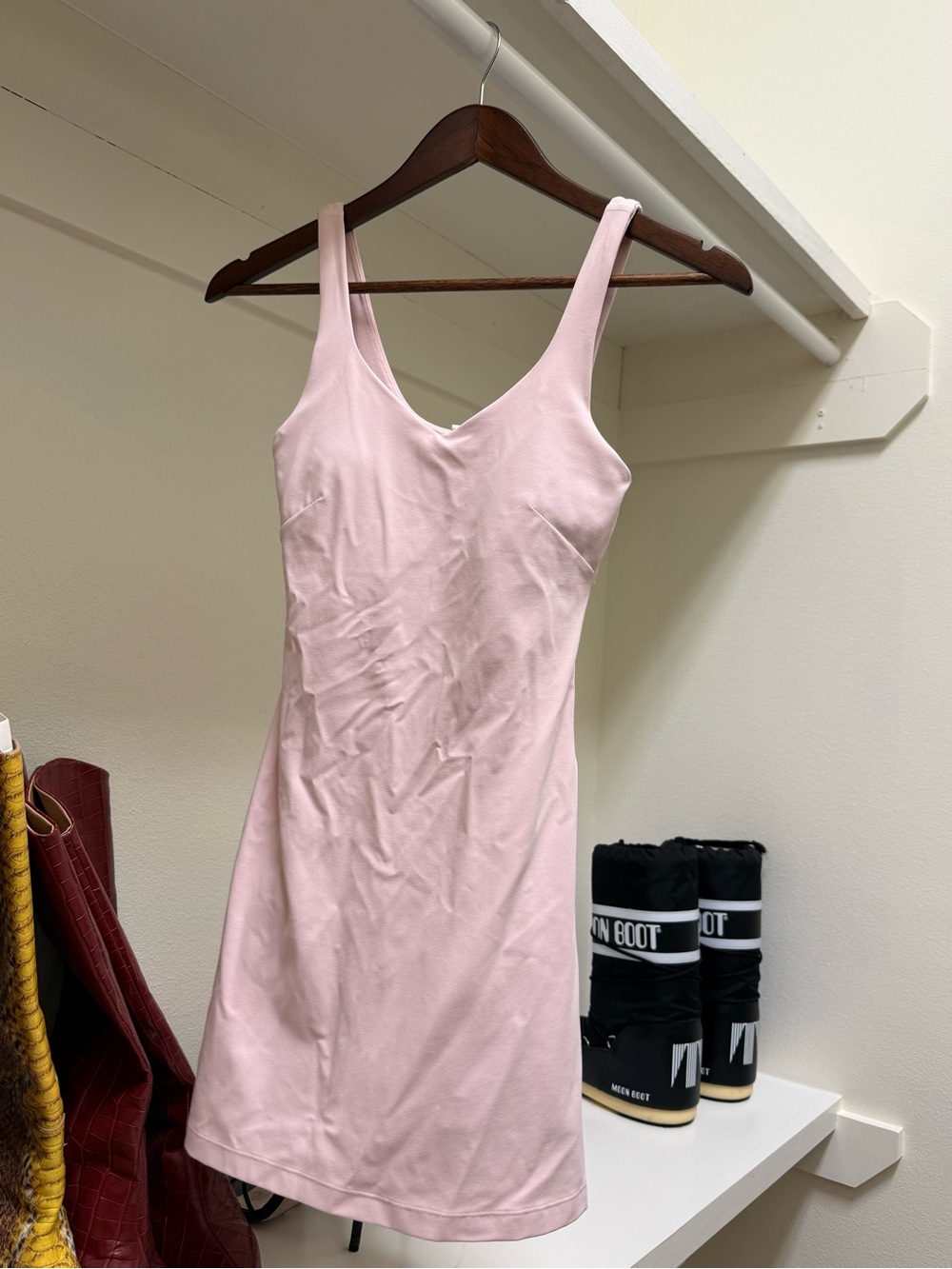 lululemon strawberry milkshake align dress
